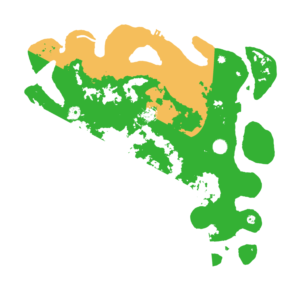Biome Rust Map: Procedural Map, Size: 3500, Seed: 2073800667
