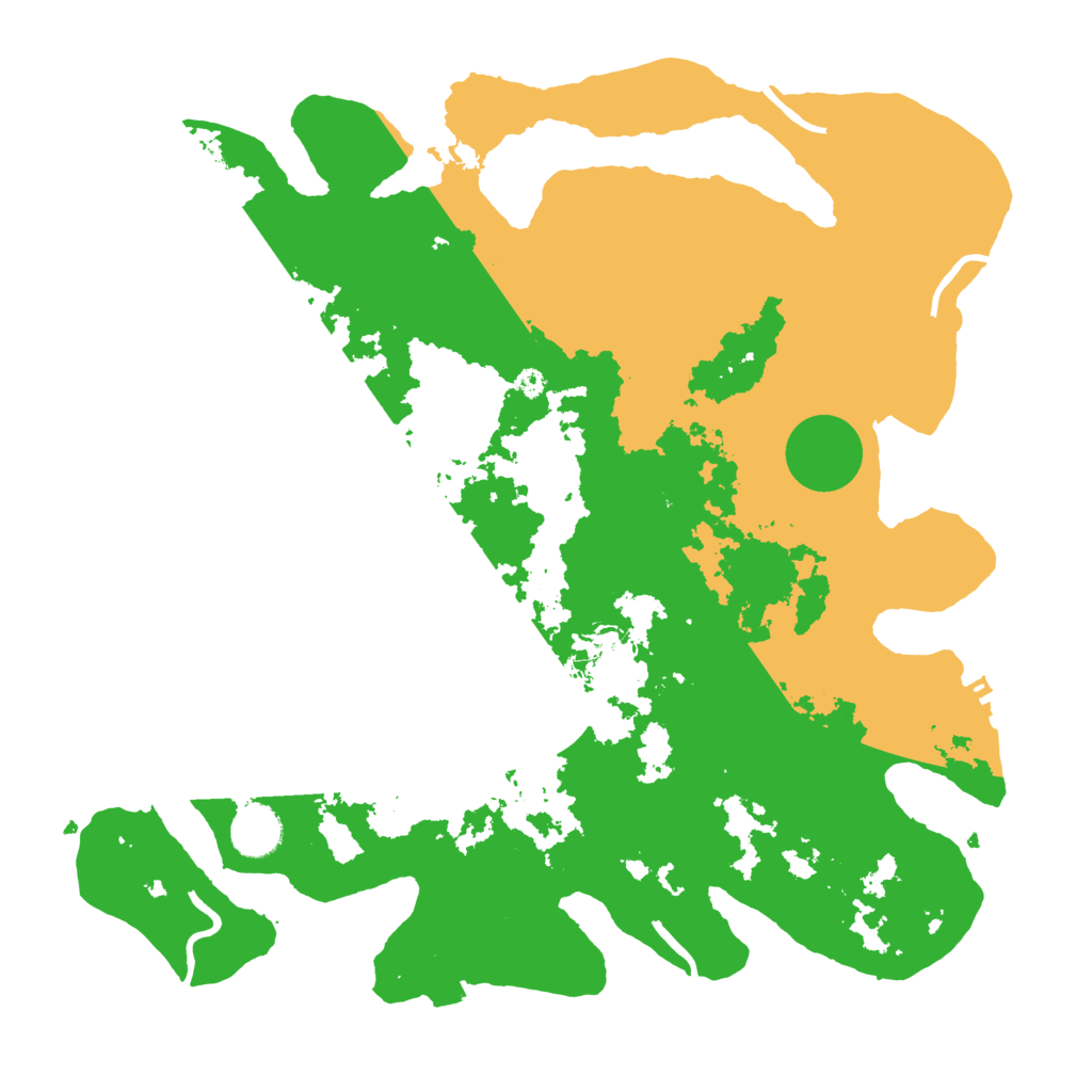 Biome Rust Map: Procedural Map, Size: 3750, Seed: 41879548
