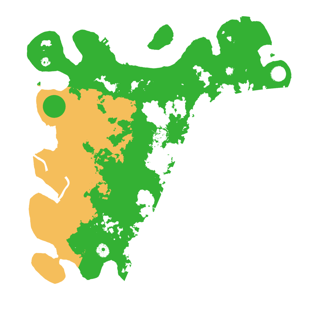 Biome Rust Map: Procedural Map, Size: 3700, Seed: 1341029276