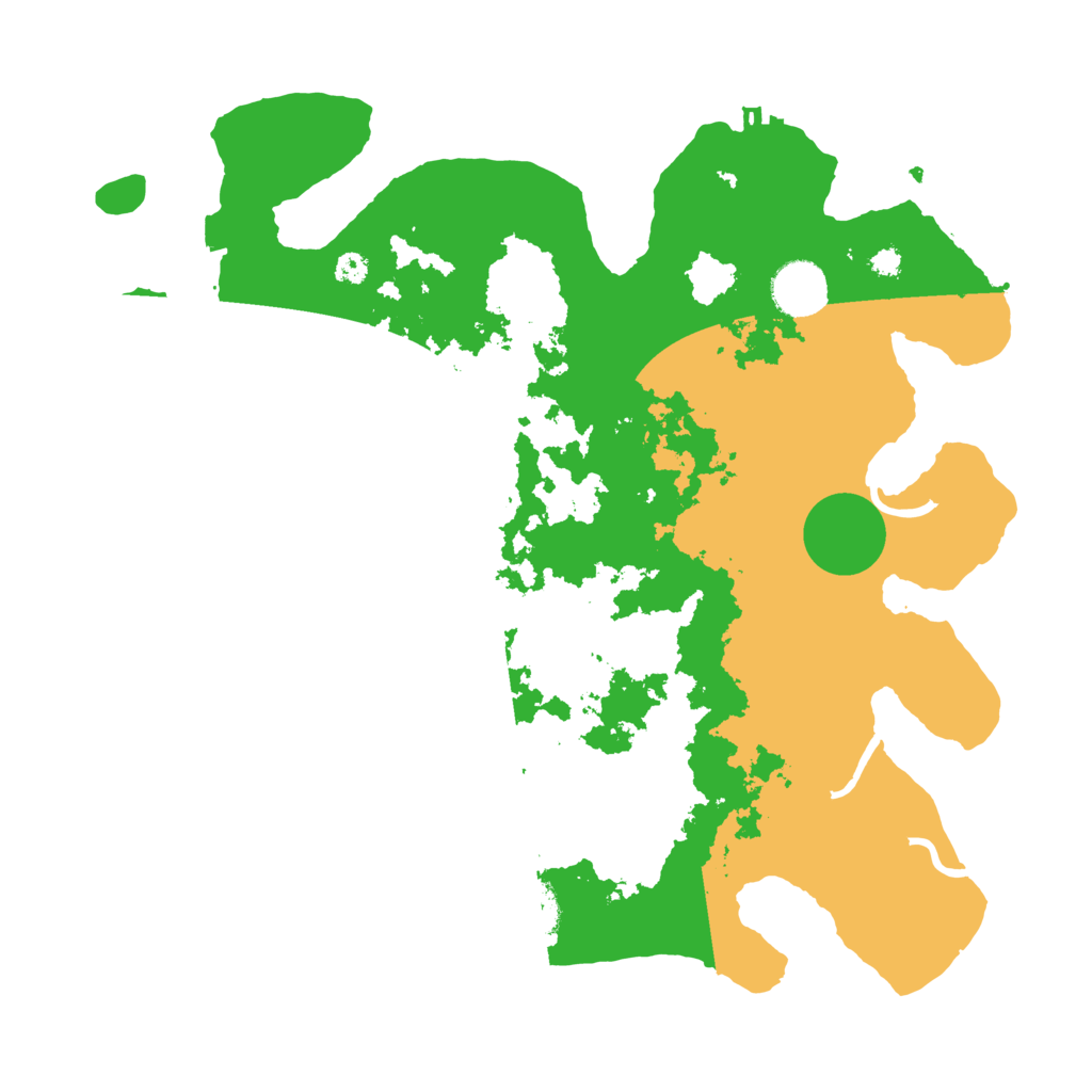 Biome Rust Map: Procedural Map, Size: 3500, Seed: 102976218