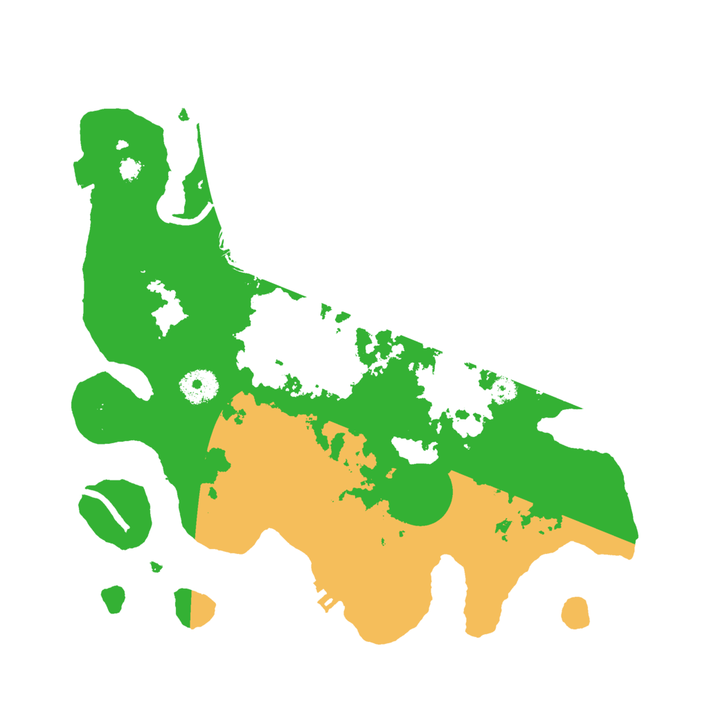 Biome Rust Map: Procedural Map, Size: 3000, Seed: 1497613478