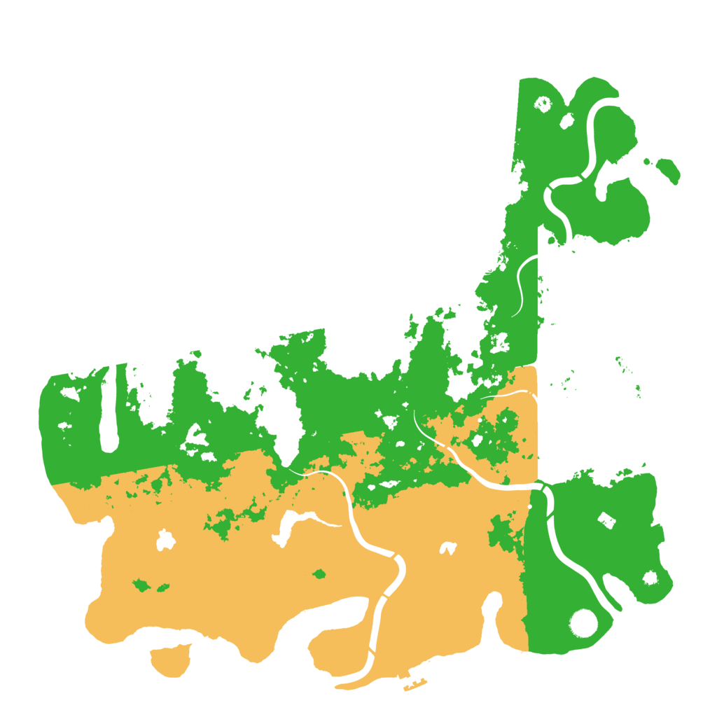 Biome Rust Map: Procedural Map, Size: 4500, Seed: 522836013
