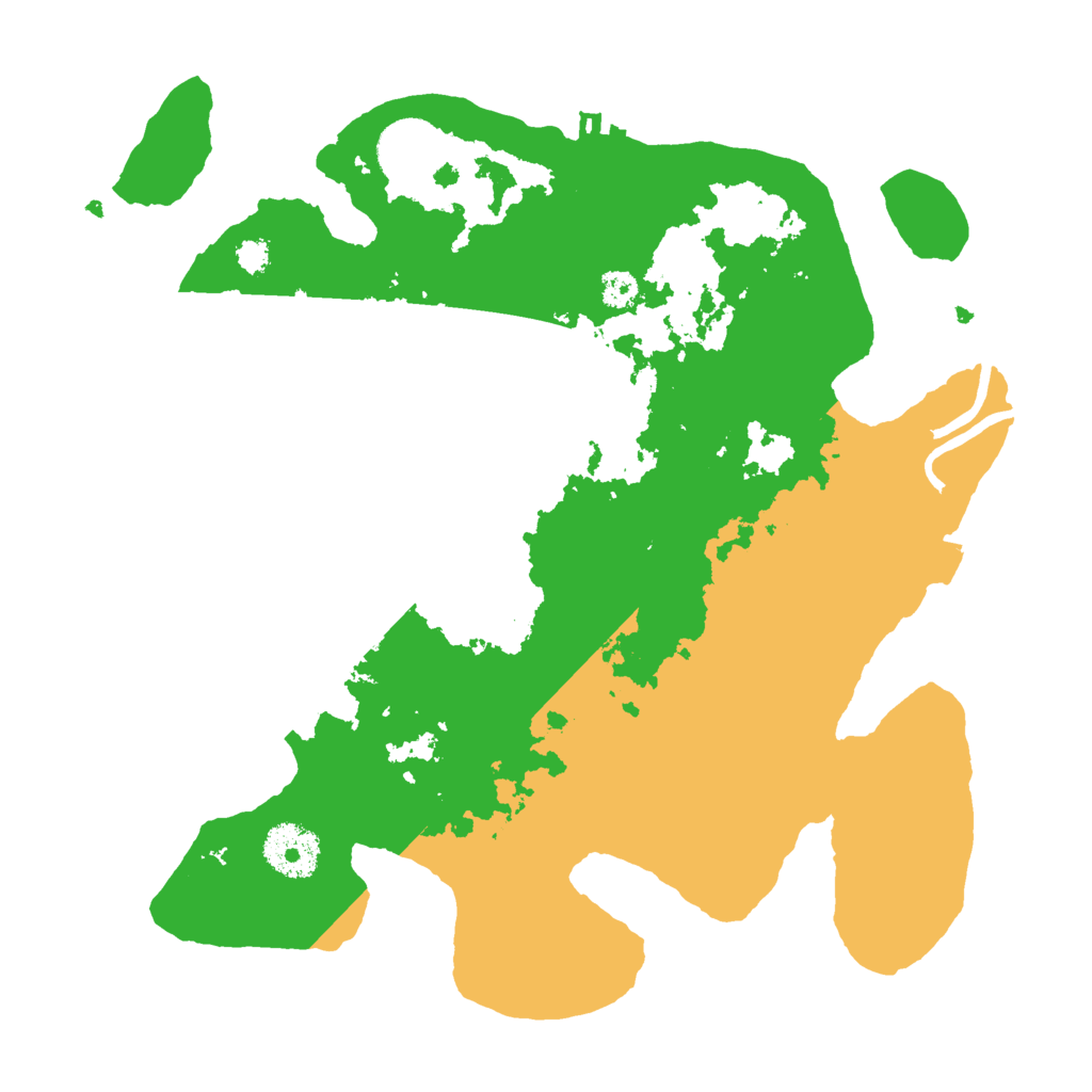 Biome Rust Map: Procedural Map, Size: 3000, Seed: 1438016976