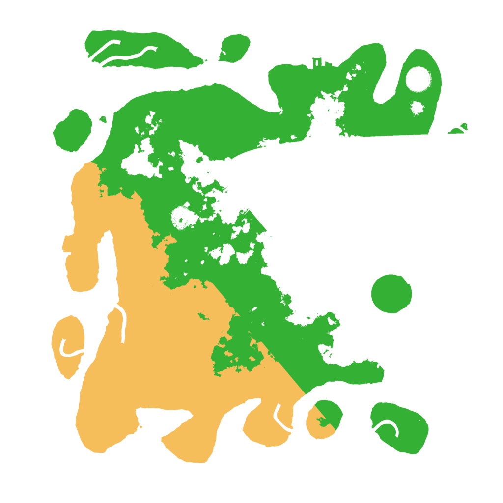 Biome Rust Map: Procedural Map, Size: 3500, Seed: 18012024