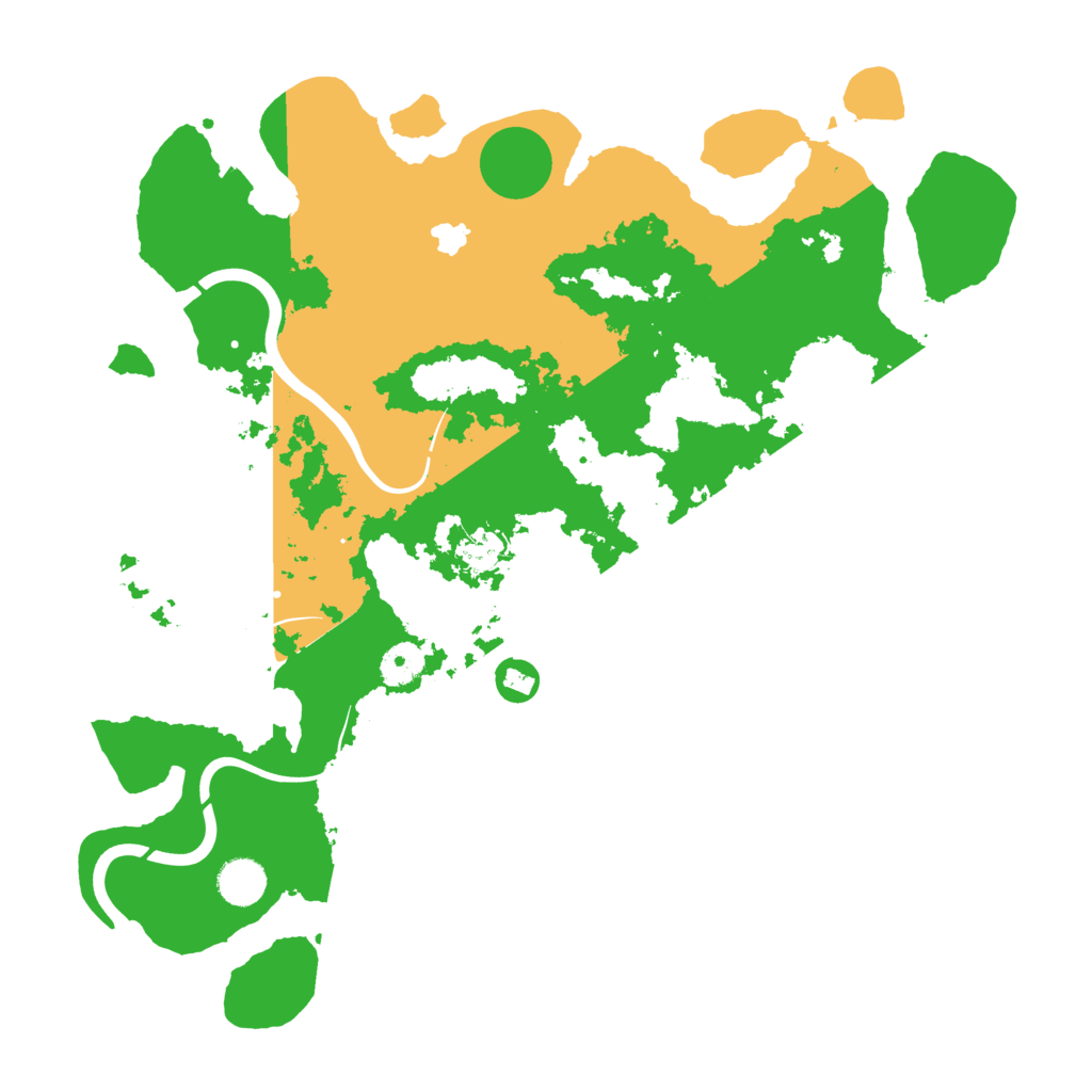 Biome Rust Map: Procedural Map, Size: 4000, Seed: 1785318