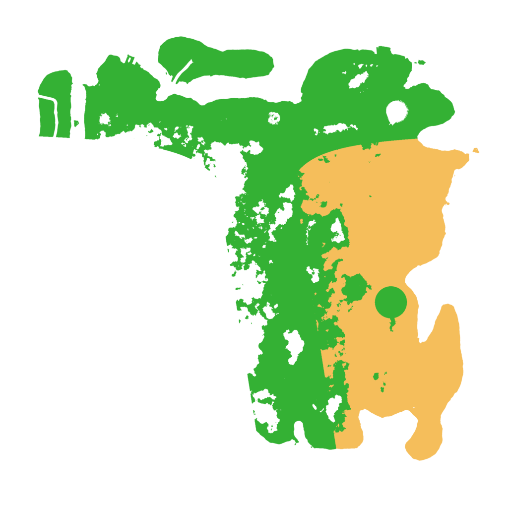 Biome Rust Map: Procedural Map, Size: 4200, Seed: 262742973