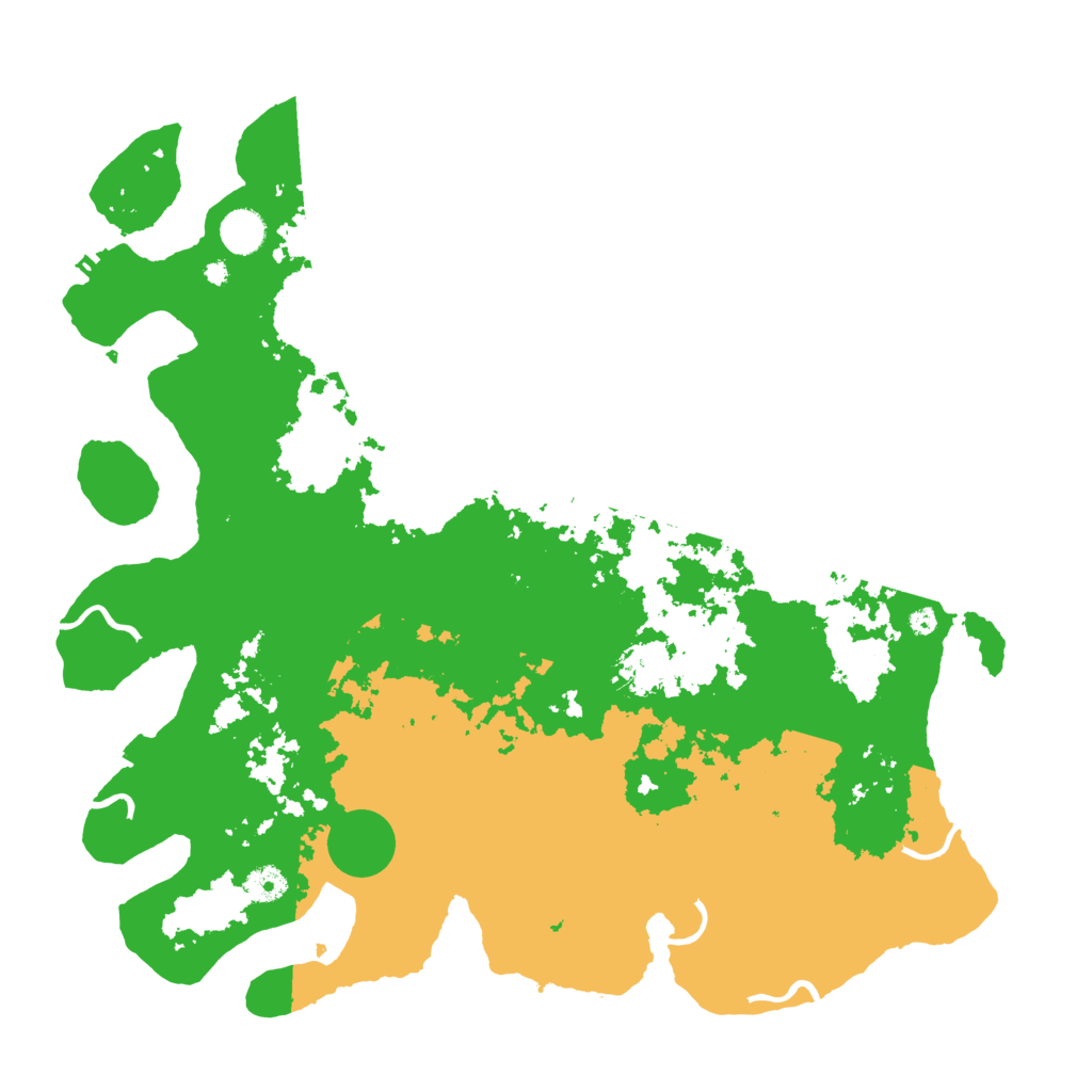 Biome Rust Map: Procedural Map, Size: 4250, Seed: 81461056