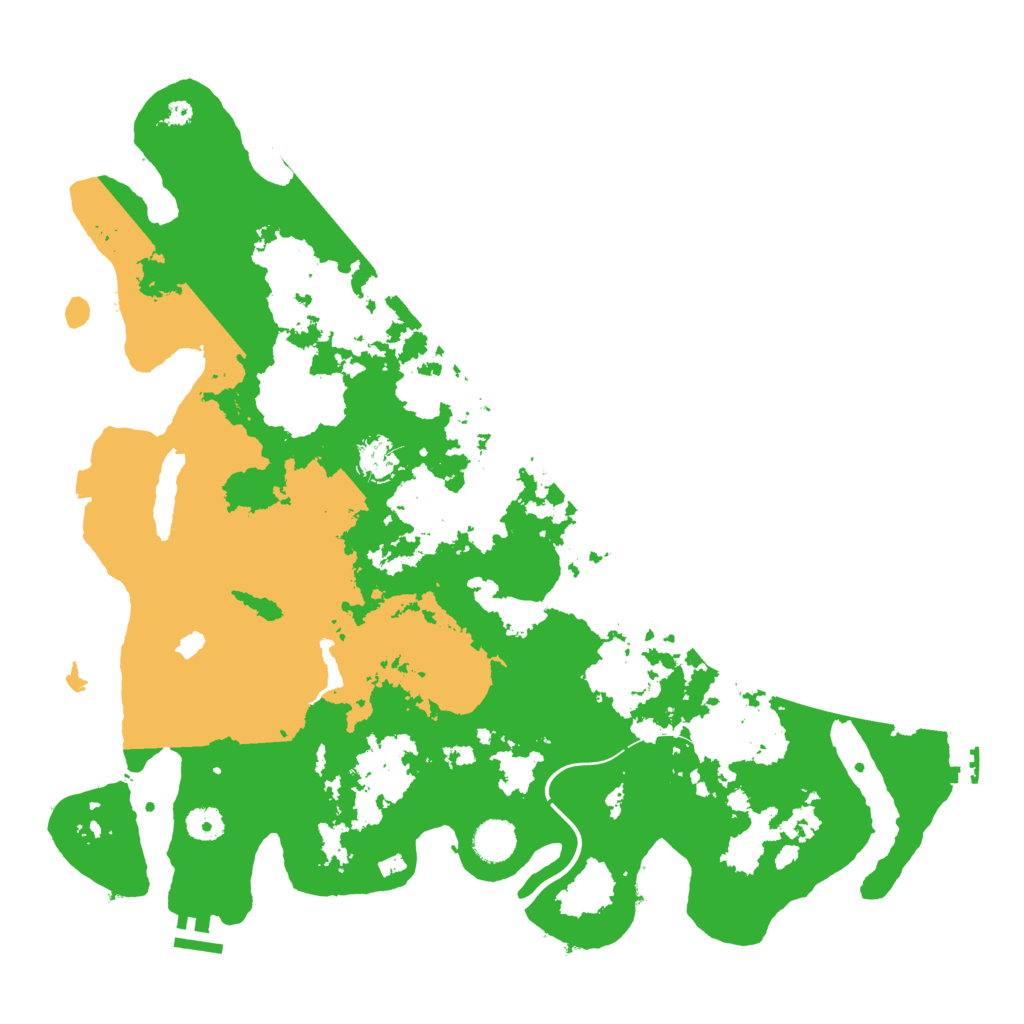 Biome Rust Map: Procedural Map, Size: 4250, Seed: 61320368