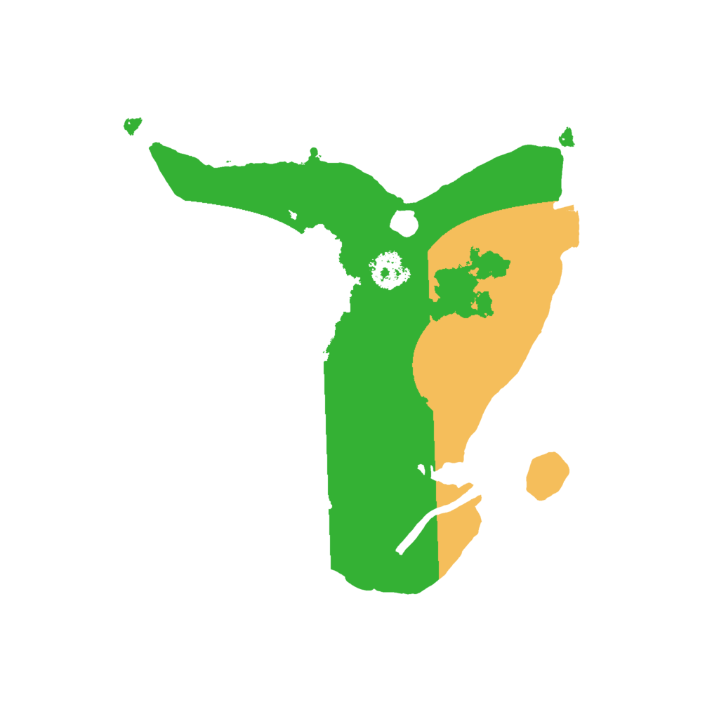 Biome Rust Map: Procedural Map, Size: 2000, Seed: 910098102