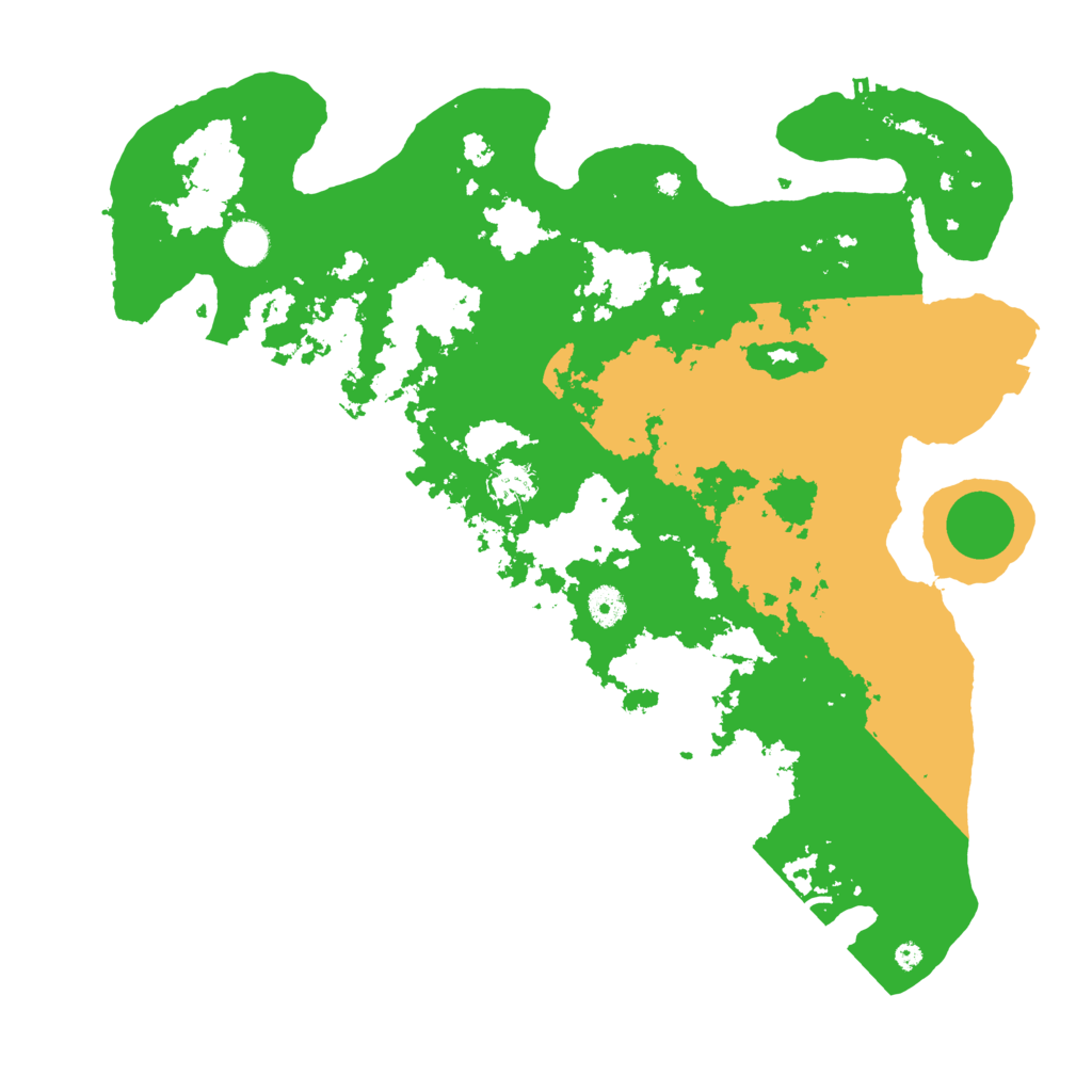 Biome Rust Map: Procedural Map, Size: 4250, Seed: 69053