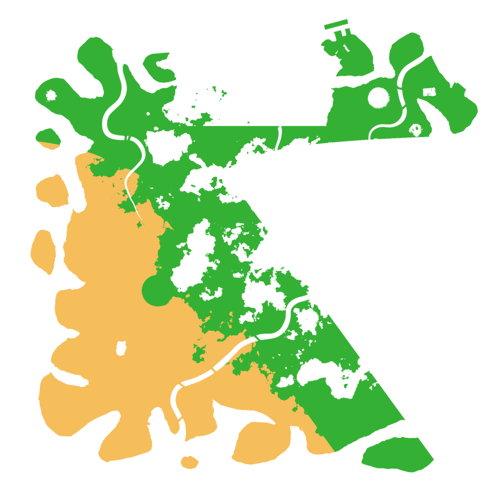 Biome Rust Map: Procedural Map, Size: 4250, Seed: 958784870