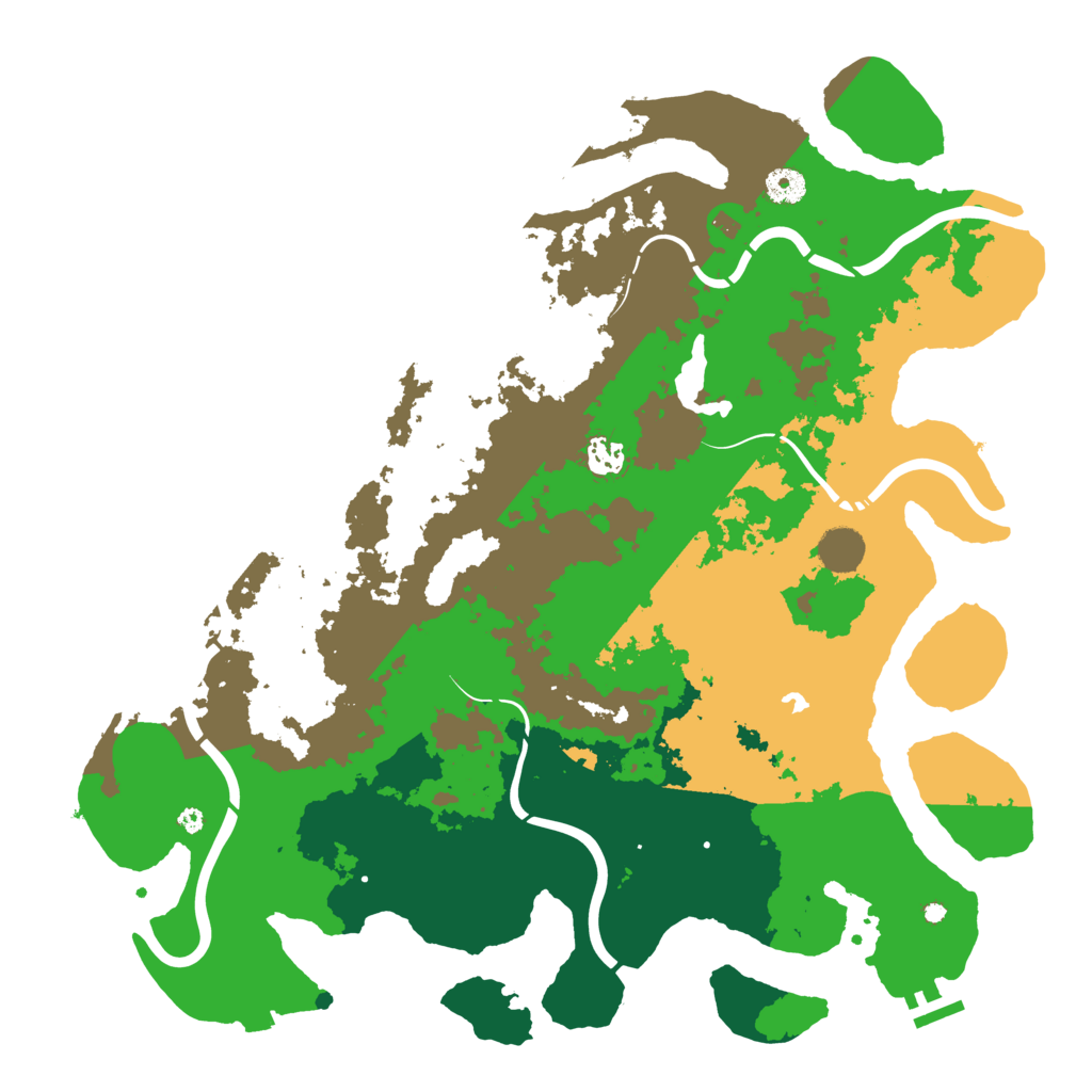 Biome Rust Map: Procedural Map, Size: 4250, Seed: 1465951453