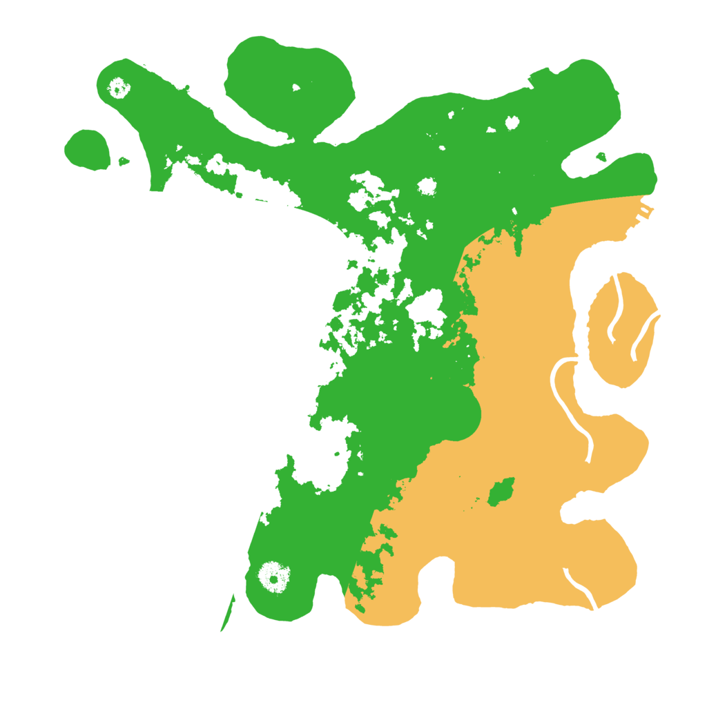 Biome Rust Map: Procedural Map, Size: 3500, Seed: 589430756