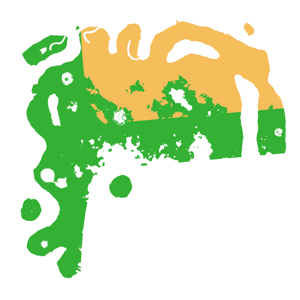 Biome Rust Map: Procedural Map, Size: 3800, Seed: 7302641