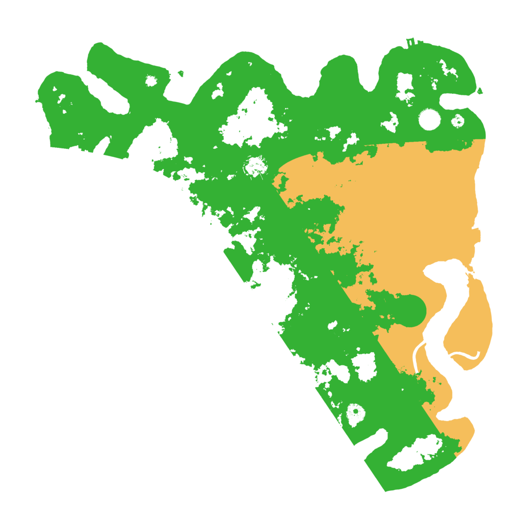 Biome Rust Map: Procedural Map, Size: 4250, Seed: 2104704865