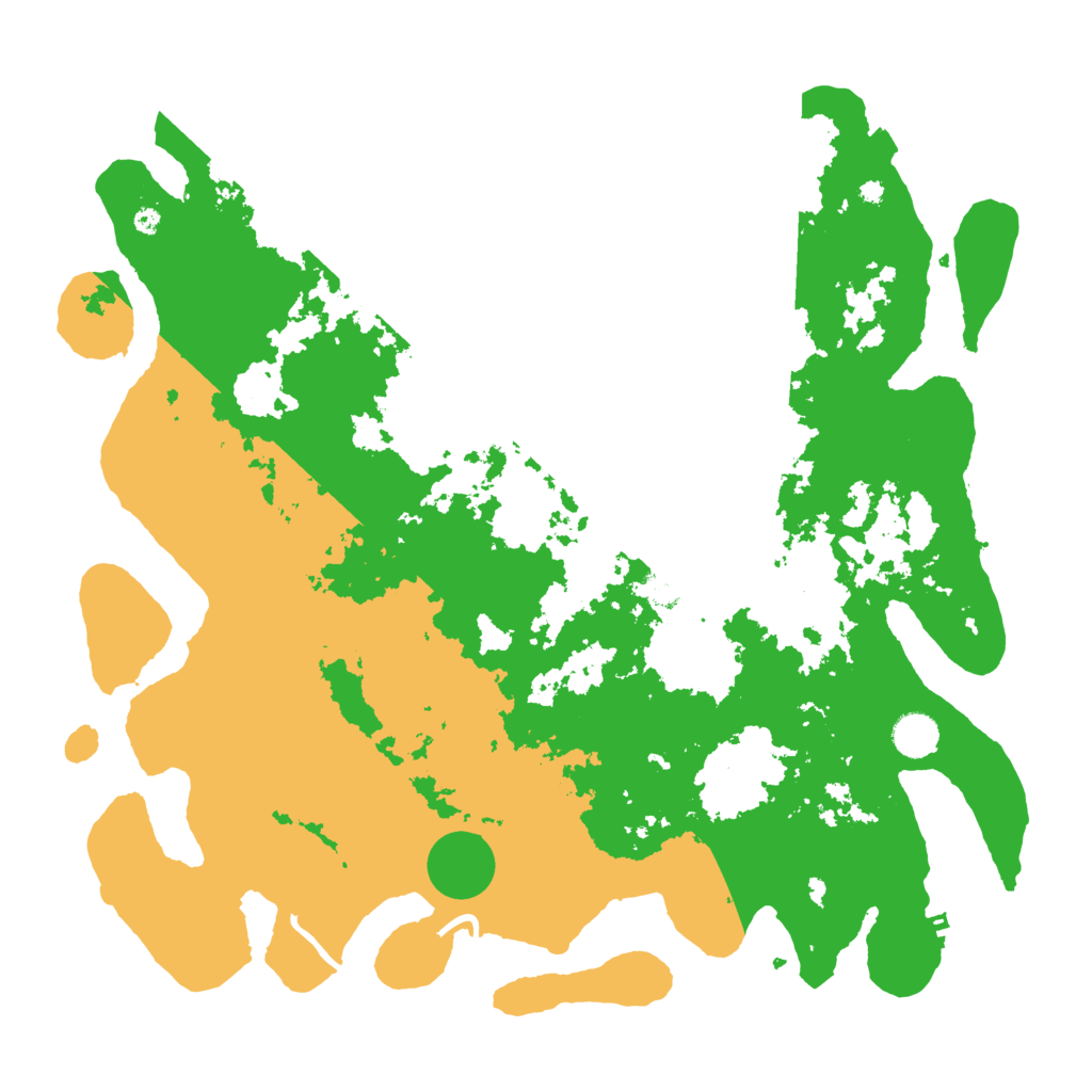 Biome Rust Map: Procedural Map, Size: 4250, Seed: 1712