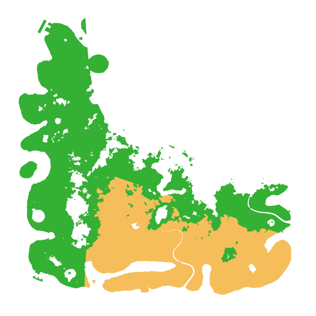 Biome Rust Map: Procedural Map, Size: 4500, Seed: 2656024