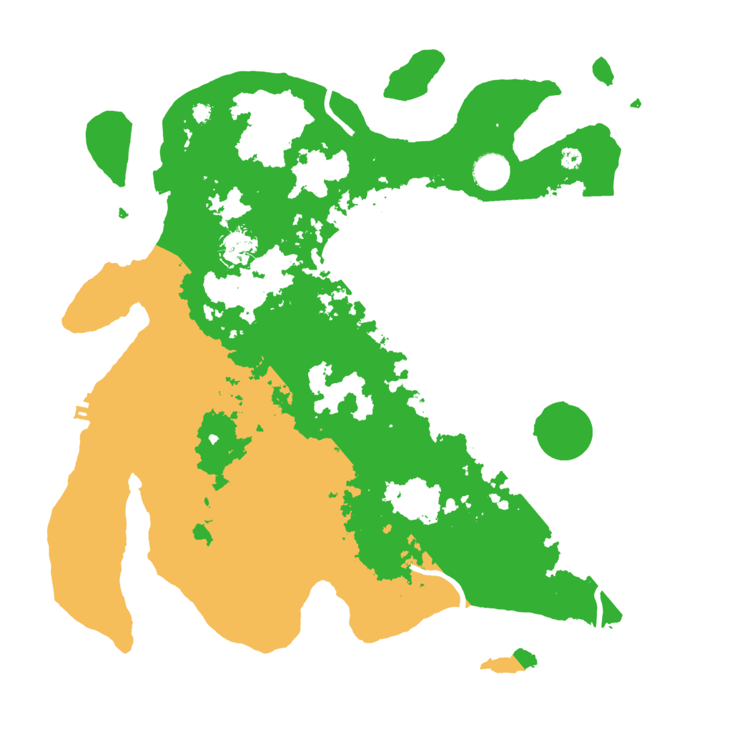 Biome Rust Map: Procedural Map, Size: 3500, Seed: 1924841449