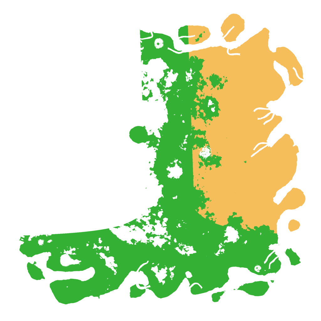 Biome Rust Map: Procedural Map, Size: 5000, Seed: 65189419