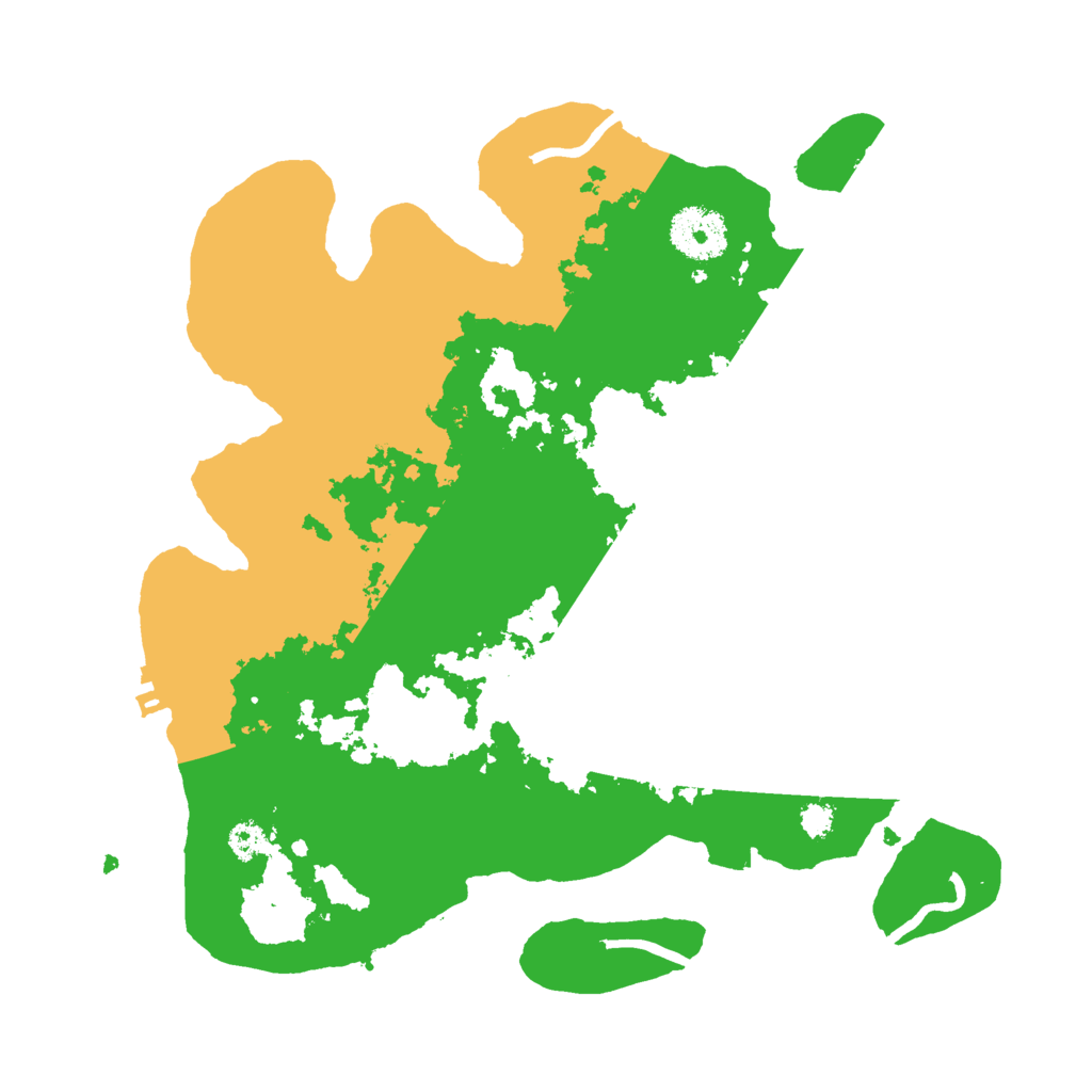 Biome Rust Map: Procedural Map, Size: 3000, Seed: 176776029
