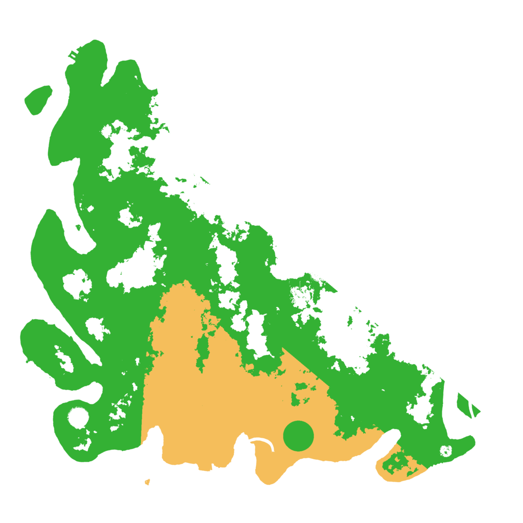 Biome Rust Map: Procedural Map, Size: 4500, Seed: 648284532