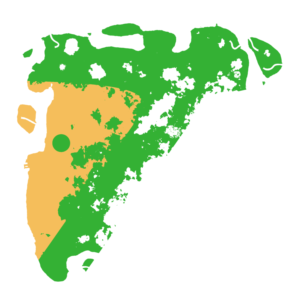 Biome Rust Map: Procedural Map, Size: 4500, Seed: 29863083