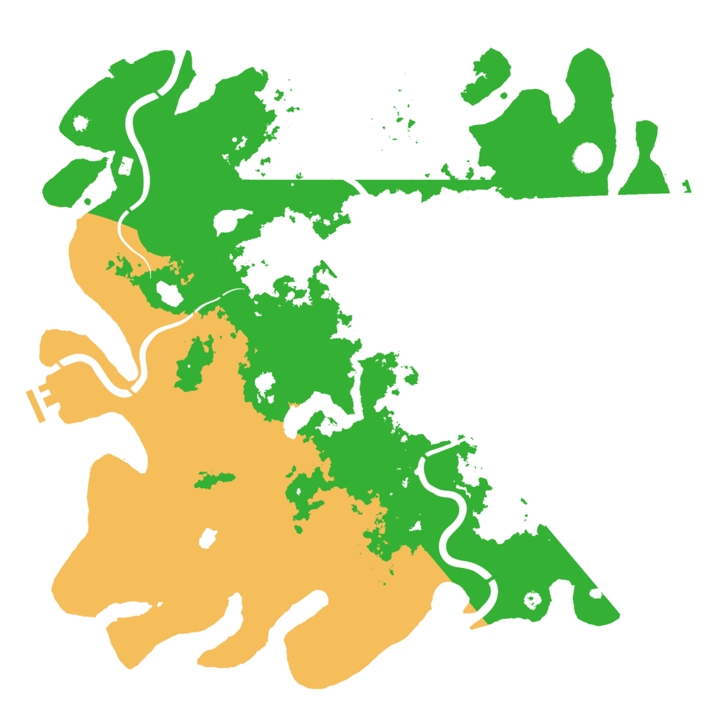 Biome Rust Map: Procedural Map, Size: 4250, Seed: 1245344395