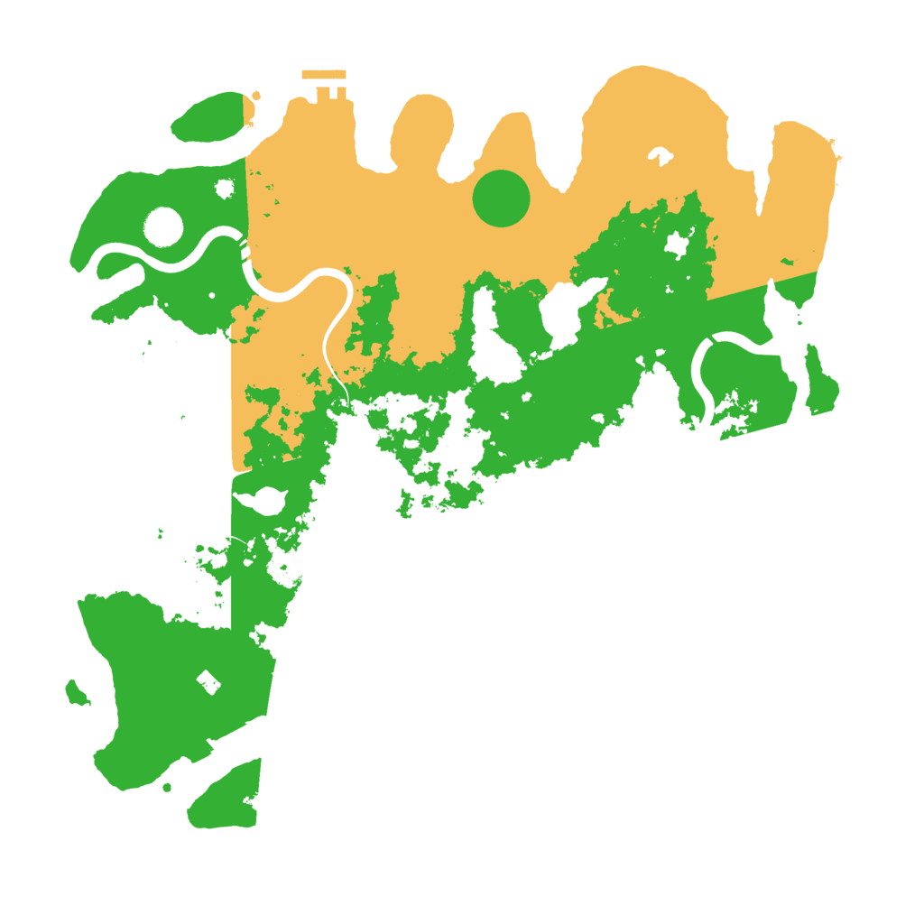 Biome Rust Map: Procedural Map, Size: 4250, Seed: 899520530