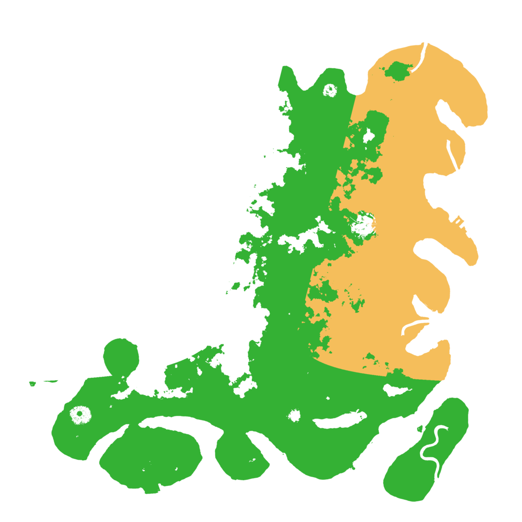 Biome Rust Map: Procedural Map, Size: 3950, Seed: 1422474747