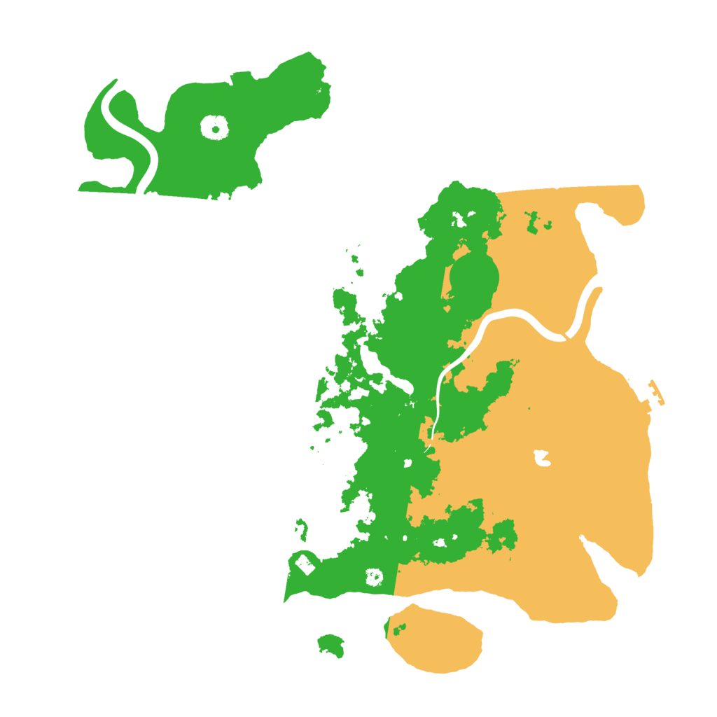 Biome Rust Map: Procedural Map, Size: 4000, Seed: 1672852168