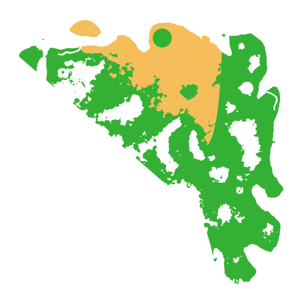 Biome Rust Map: Procedural Map, Size: 4250, Seed: 62839517