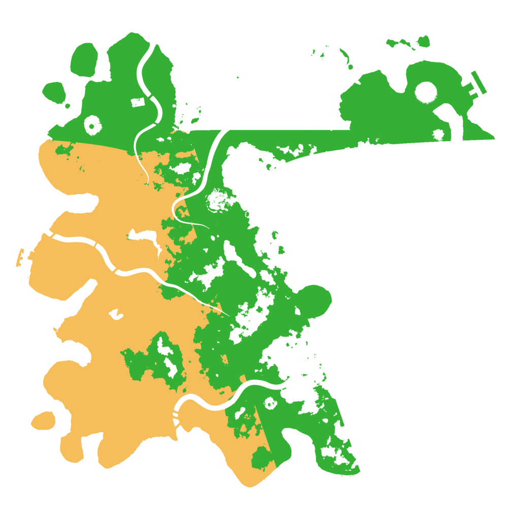Biome Rust Map: Procedural Map, Size: 4250, Seed: 1198007993