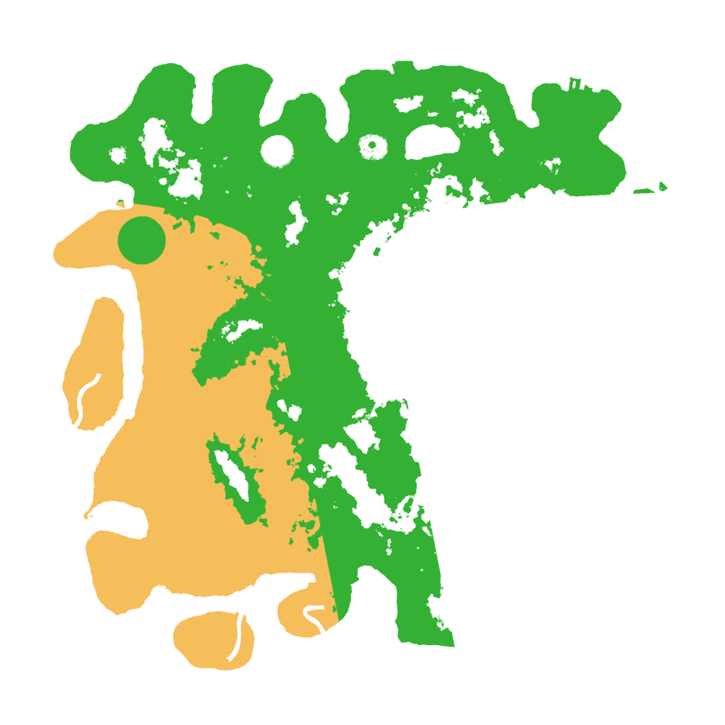 Biome Rust Map: Procedural Map, Size: 4000, Seed: 527799539