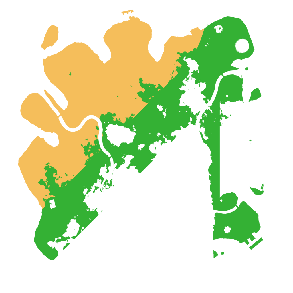 Biome Rust Map: Procedural Map, Size: 3750, Seed: 55634322