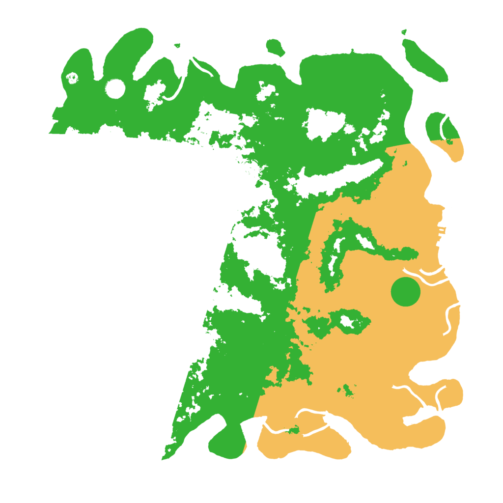 Biome Rust Map: Procedural Map, Size: 4500, Seed: 353274991