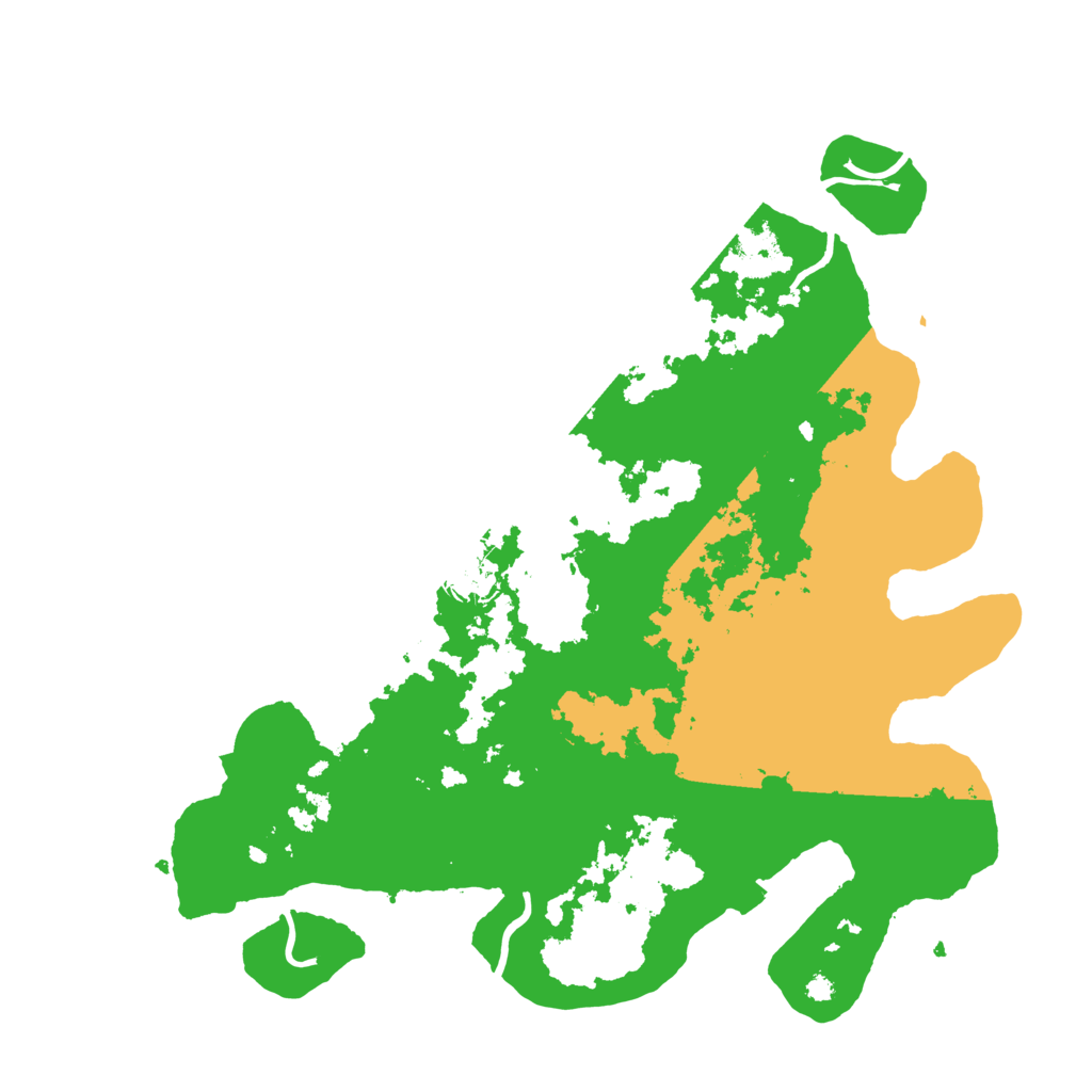 Biome Rust Map: Procedural Map, Size: 3750, Seed: 180124