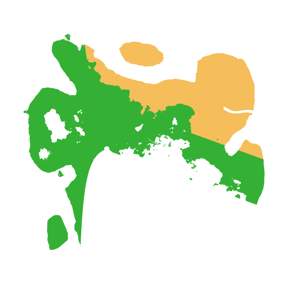 Biome Rust Map: Procedural Map, Size: 2500, Seed: 1671331355