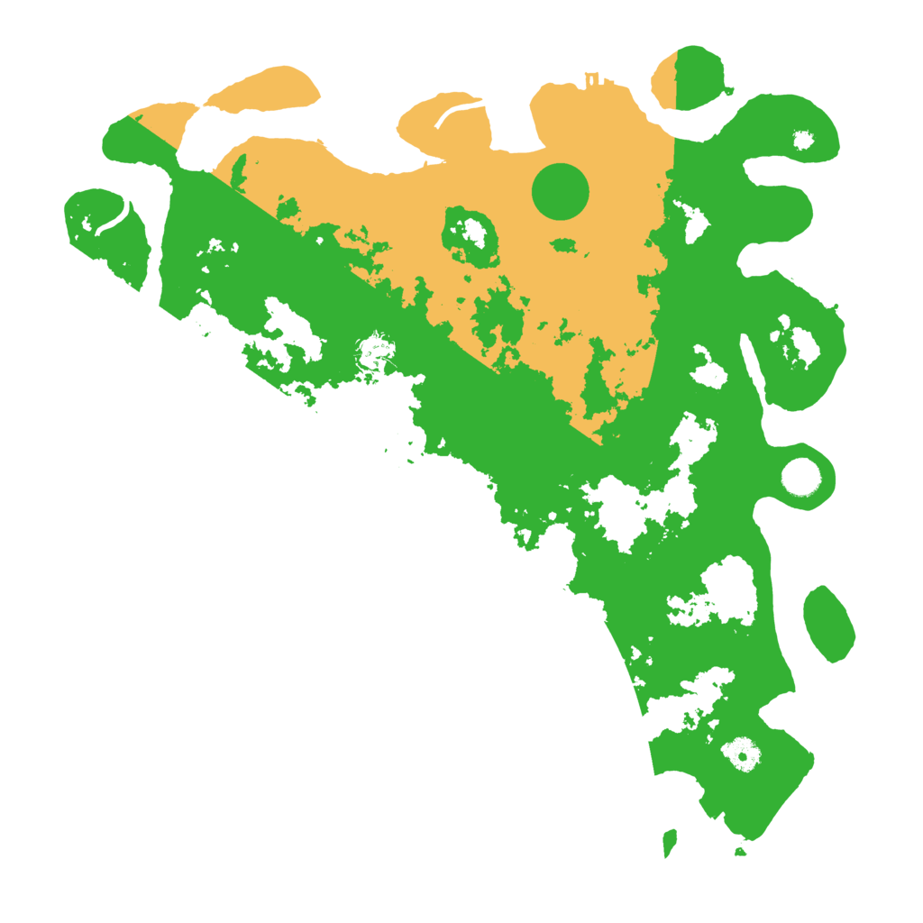 Biome Rust Map: Procedural Map, Size: 4250, Seed: 1340728662