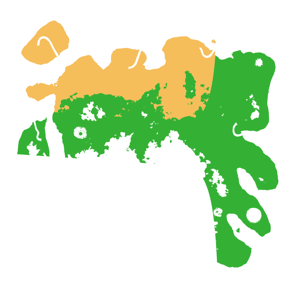 Biome Rust Map: Procedural Map, Size: 3500, Seed: 1568472464