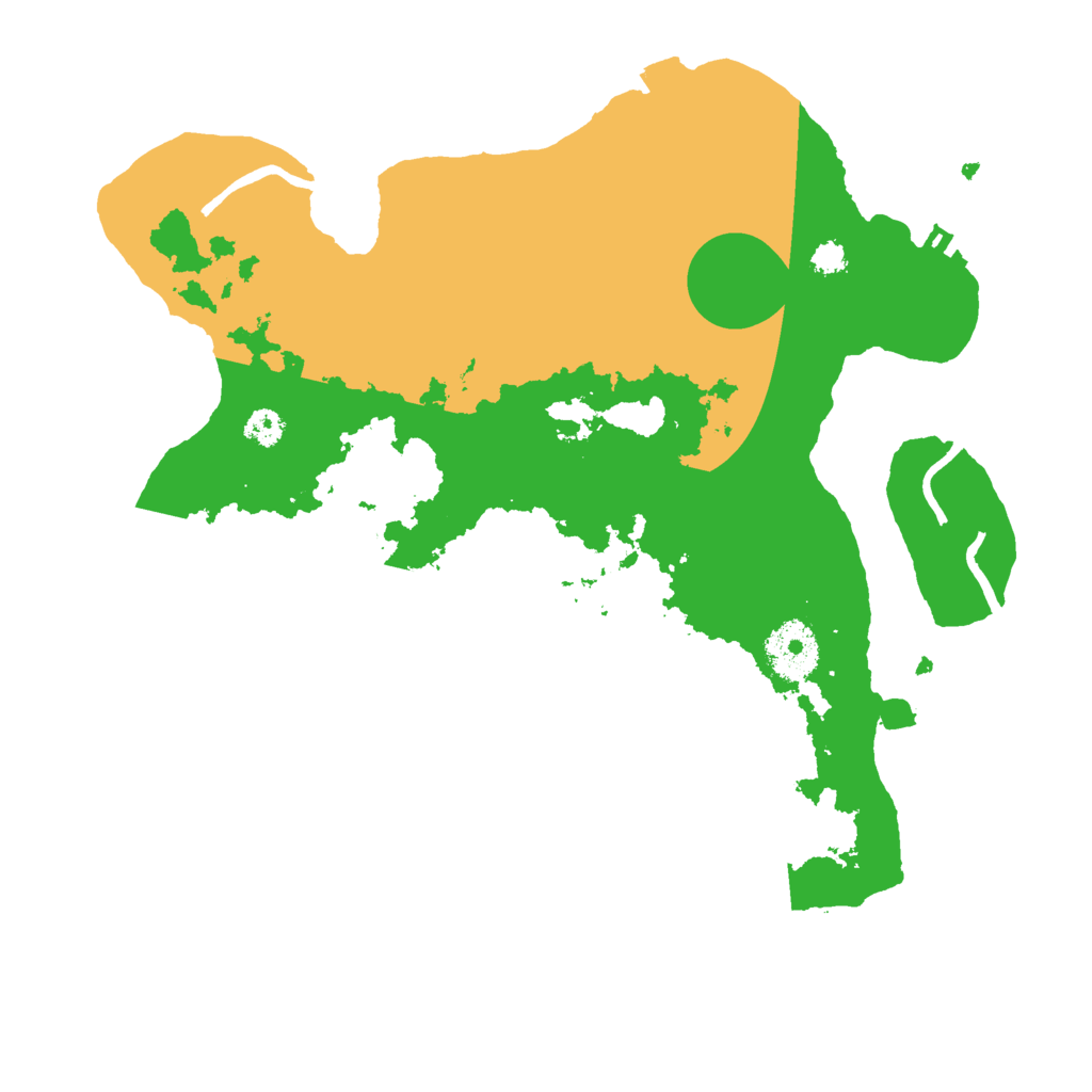 Biome Rust Map: Procedural Map, Size: 3000, Seed: 426547