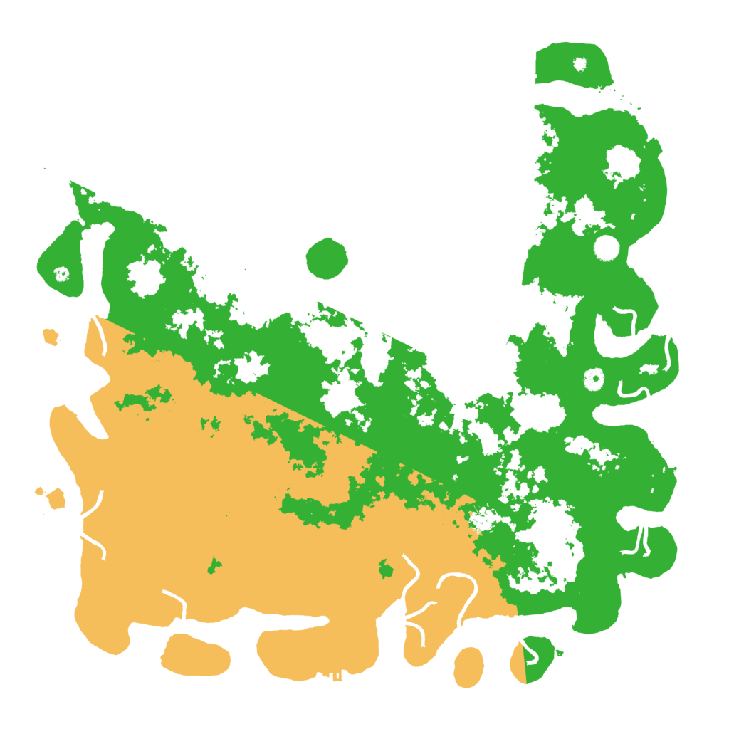 Biome Rust Map: Procedural Map, Size: 5000, Seed: 1365386843