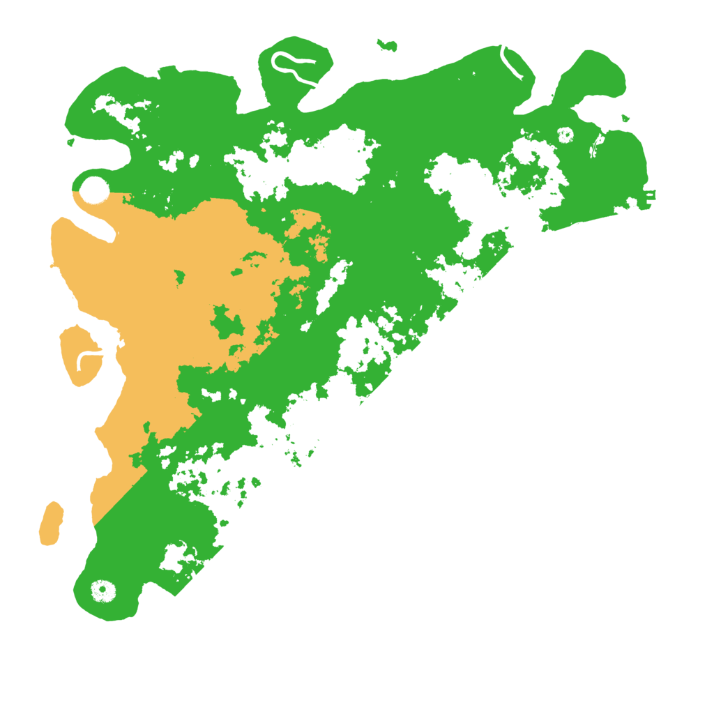 Biome Rust Map: Procedural Map, Size: 4500, Seed: 520523198