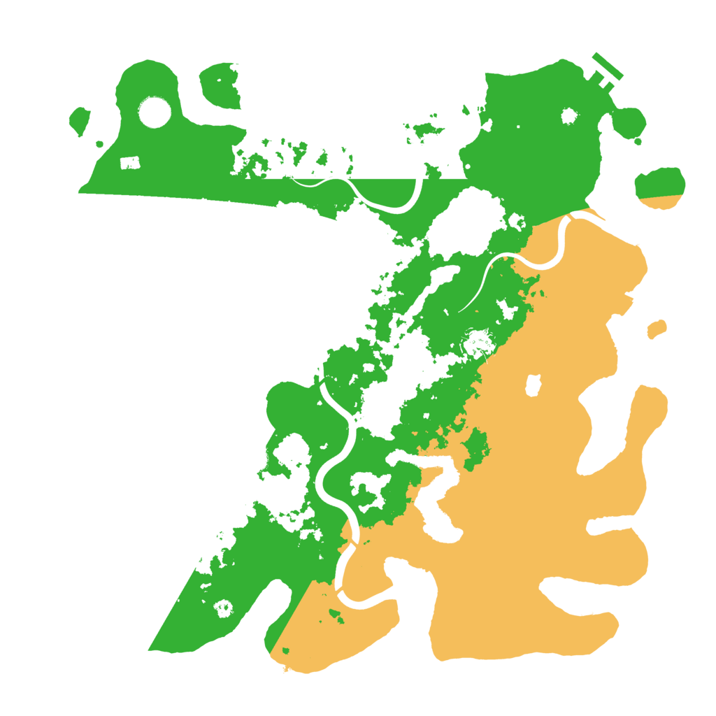 Biome Rust Map: Procedural Map, Size: 4000, Seed: 1210670700