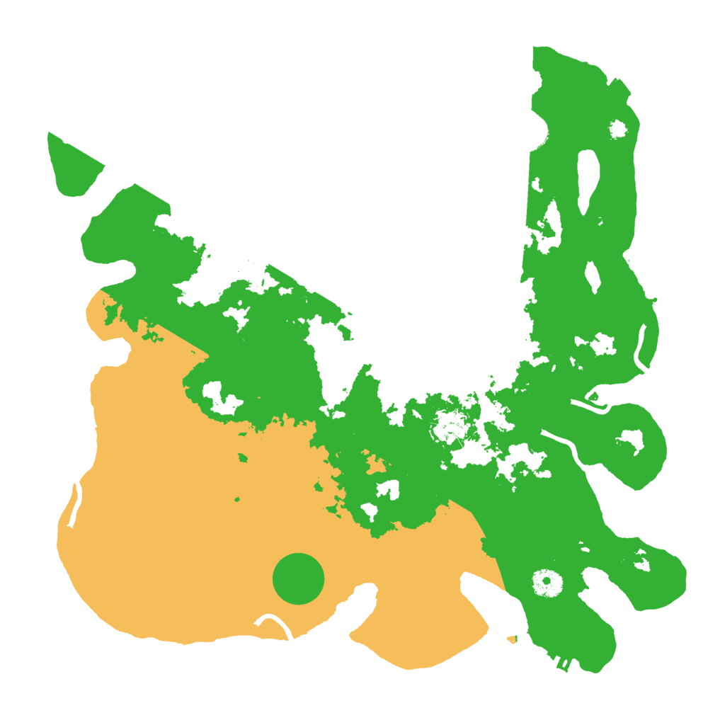 Biome Rust Map: Procedural Map, Size: 3700, Seed: 1836762374