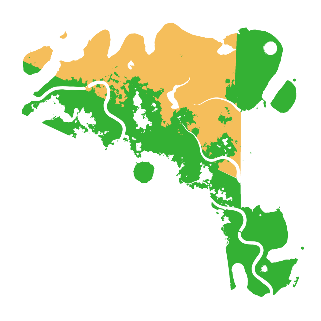 Biome Rust Map: Procedural Map, Size: 4250, Seed: 469719982
