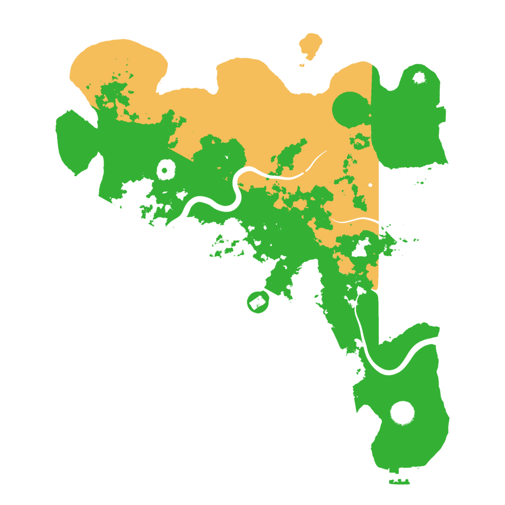 Biome Rust Map: Procedural Map, Size: 3750, Seed: 822392144