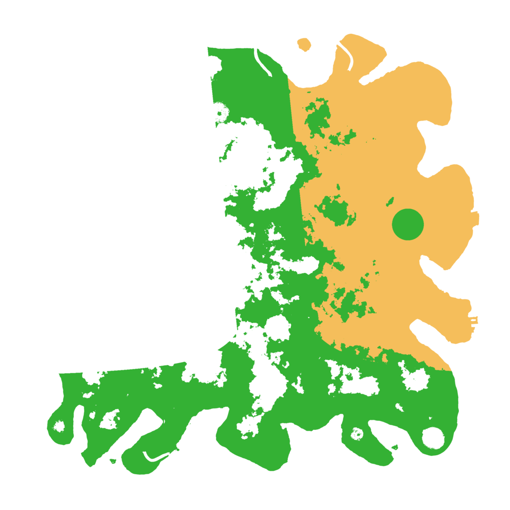 Biome Rust Map: Procedural Map, Size: 4250, Seed: 1303015866