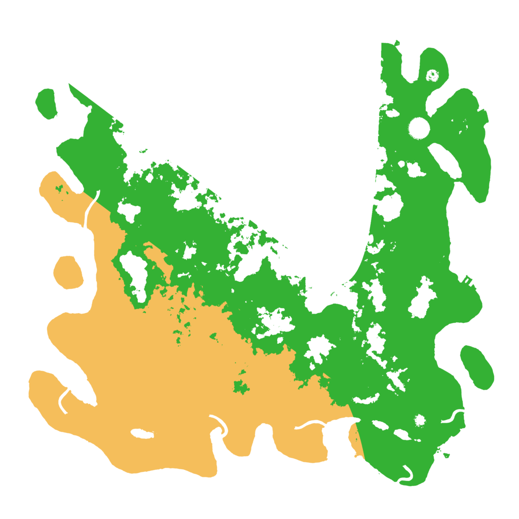 Biome Rust Map: Procedural Map, Size: 4250, Seed: 1216059355