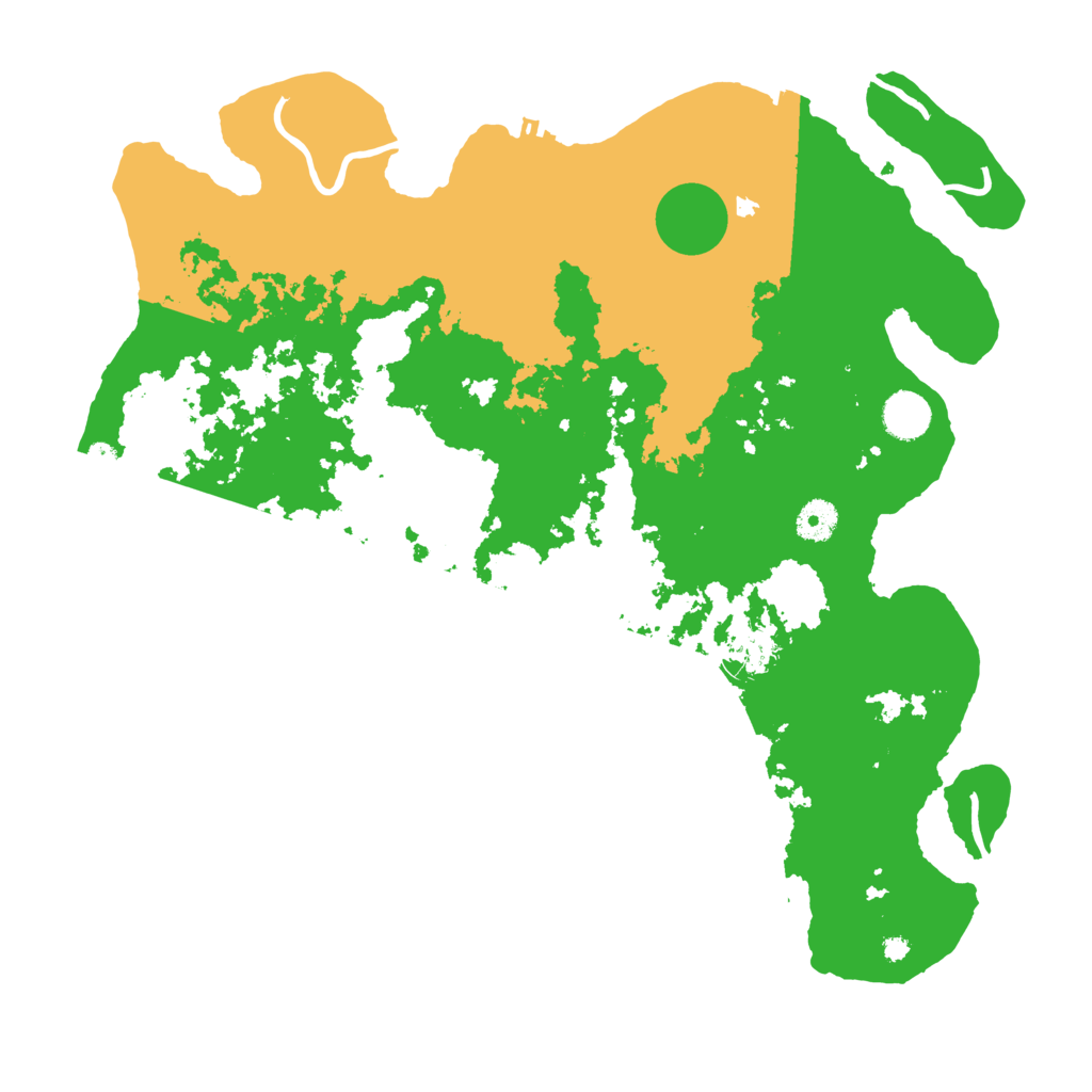 Biome Rust Map: Procedural Map, Size: 4000, Seed: 2107112989