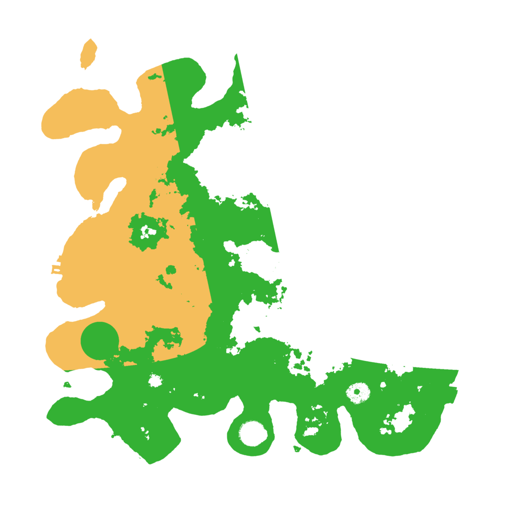 Biome Rust Map: Procedural Map, Size: 3500, Seed: 15246754